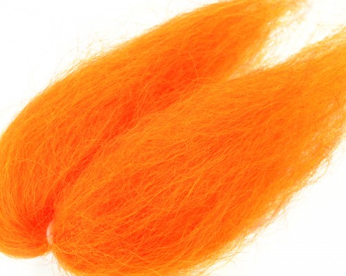 Lincoln Sheep Hair, Fluo Orange